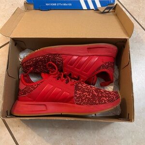 Adidas Bright Red Sneakers
